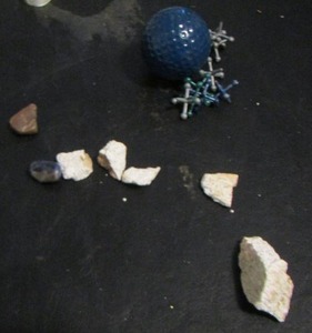 lot 860 image: JACKS GAME WITH GOLF BALL, VARIOUS ROCKS