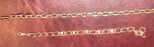 lot 859 image: CHAIN LINK BRACELETS   QTY 2
