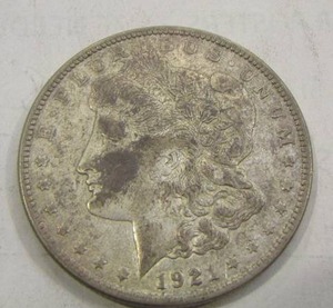 lot 906 image: 1921 MORGAN  DOLLAR