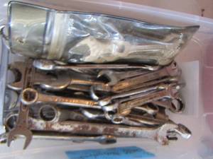 lot 40 image: Wrenches of all sizes