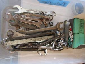 lot 41 image: Erasers and wrenches
