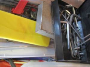lot 54 image: New and used drill bits- Allen wrenches- plus