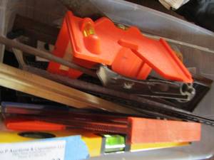 lot 60 image: Rulers- levels- square