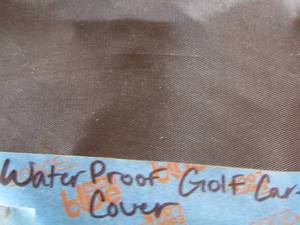 lot 61 image: Water proof golf cart cover