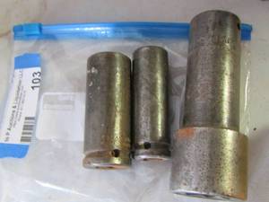 lot 103 image: Large sockets qty 3 by snap- on