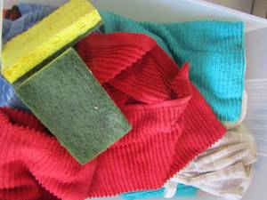 lot 129 image: Work shop towels