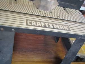 lot 136 image: Craftsman O router table