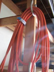 lot 142 image: Orange air hose