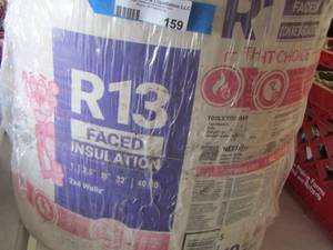 lot 159 image: R-13 insulation new roll