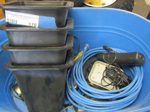 lot 176 image: Faucet covers- misc. wires