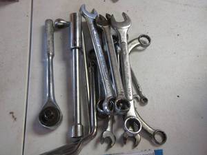 lot 196 image: wrenches all sizes