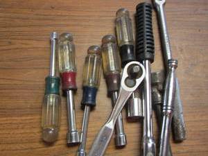 lot 198 image: Sockets wrench- socket drivers