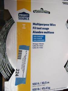 lot 224 image: New multipurpose wire new