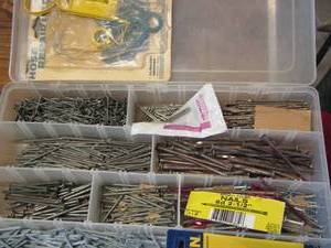 lot 225 image: Lot of nails all sizes