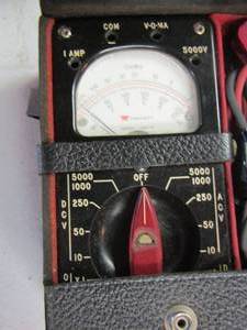 lot 240 image: Triplett model #666-R tester in case