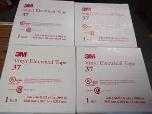 lot 290 image: 3M Vinyl electrical tape 37 qty 11 boxes new