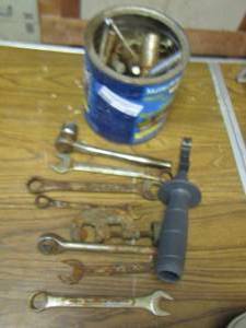 lot 312 image: Tools sockets- wrenches plus
