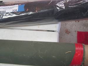 lot 326 image: Roll of weed block- green outdoor garden fabric