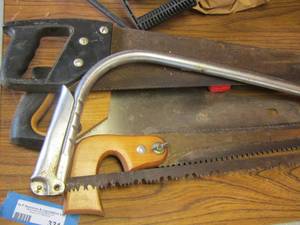 lot 331 image: 4 hand saws