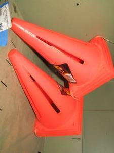 lot 364 image: Small orange cones