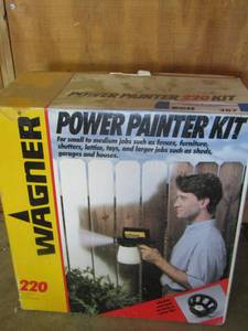 lot 367 image: Wagner power painter kit