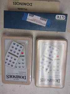 lot 406 image: Dominoes game qty 4 sets