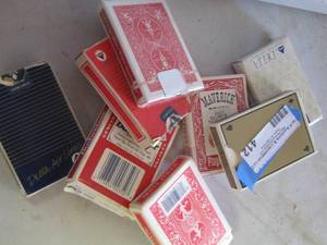 lot 412 image: decks of cards