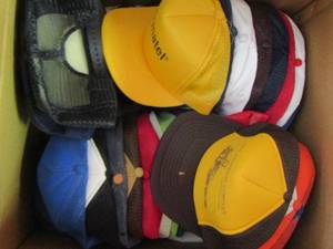 lot 439 image: Box mens ball caps