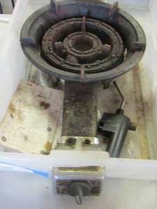 lot 447 image: Well stoned Cajun California cooker