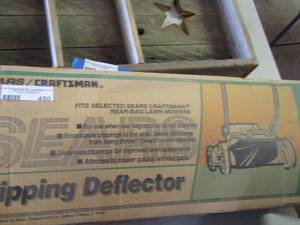 lot 450 image: Sears craftsman clipping deflector in box