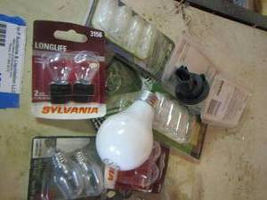 lot 487 image: Sylvania head light bulbs various ones