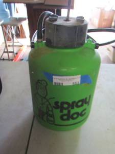 lot 553 image: Spray Doc sprayer