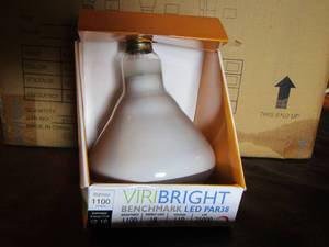 lot 584 image: set of 8 viri bright benchmark LED lights new