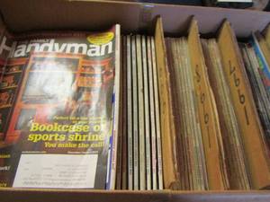 lot 594 image: Box of handyman magazines- 1997-1999