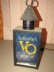 lot 605 image: Seagrams canadian hanging light