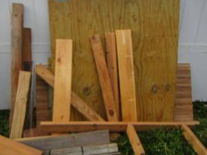 lot 633 image: Misc. wood lot