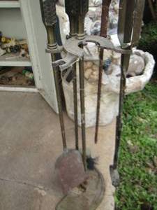 lot 645 image: fire place cleaning utensils