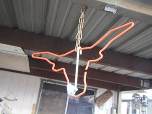 lot 17 image: Texas longhorn dinner bell