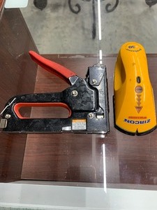 lot 203 image: Snap on stapler and Zircon stud finder