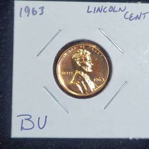 lot 15 image: 1963 Lincoln Memorial Cent