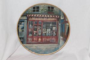 lot 204 image: Ceramic Storefront Display Plate