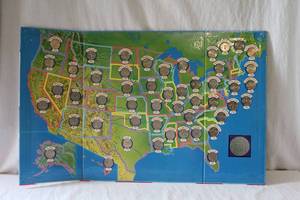 lot 17 image: 50 State Quarter Collection with Display