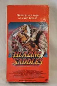 lot 213 image: 1974 Blazing Saddles VHS 1991 Production