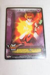 lot 228 image: Super Rare Yu Yu Hakusho Strom of Torment Promo Playing Card