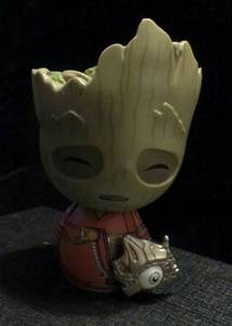 lot 247 image: Funko Doorbz Groot