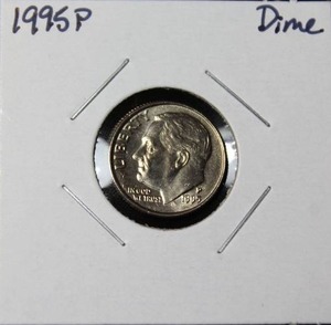 lot 39 image: 1995 P Roosevelt Dime