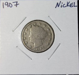 lot 47 image: 1907 Liberty V Nickel