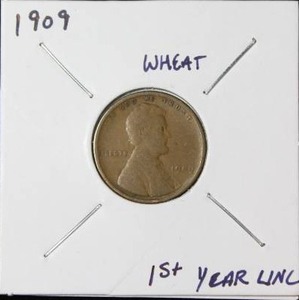 lot 66 image: 1909 Lincoln Wheat Cent