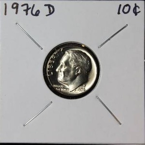 lot 70 image: 1976 D Roosevelt Dime