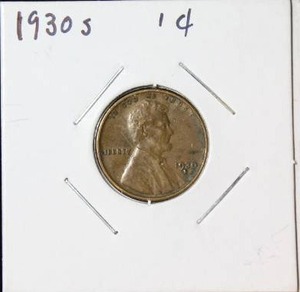 lot 75 image: 1930 S Lincoln Wheat Cent
